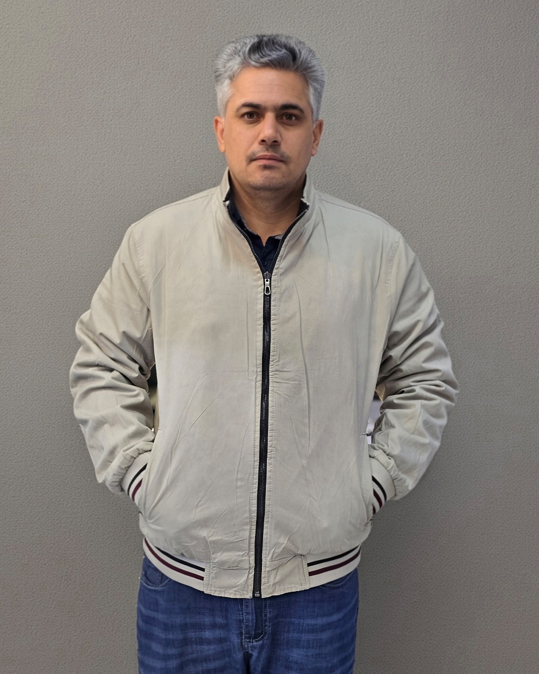 کاپشن برزنتی دو رو وارداتی - کد 865