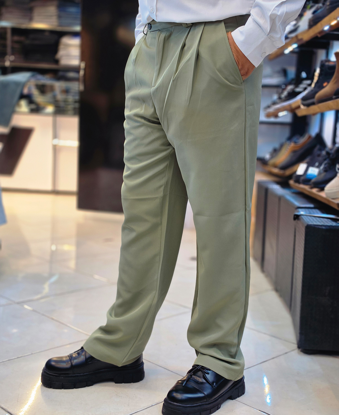 شلوار پارچه ای مازراتی - کد 940