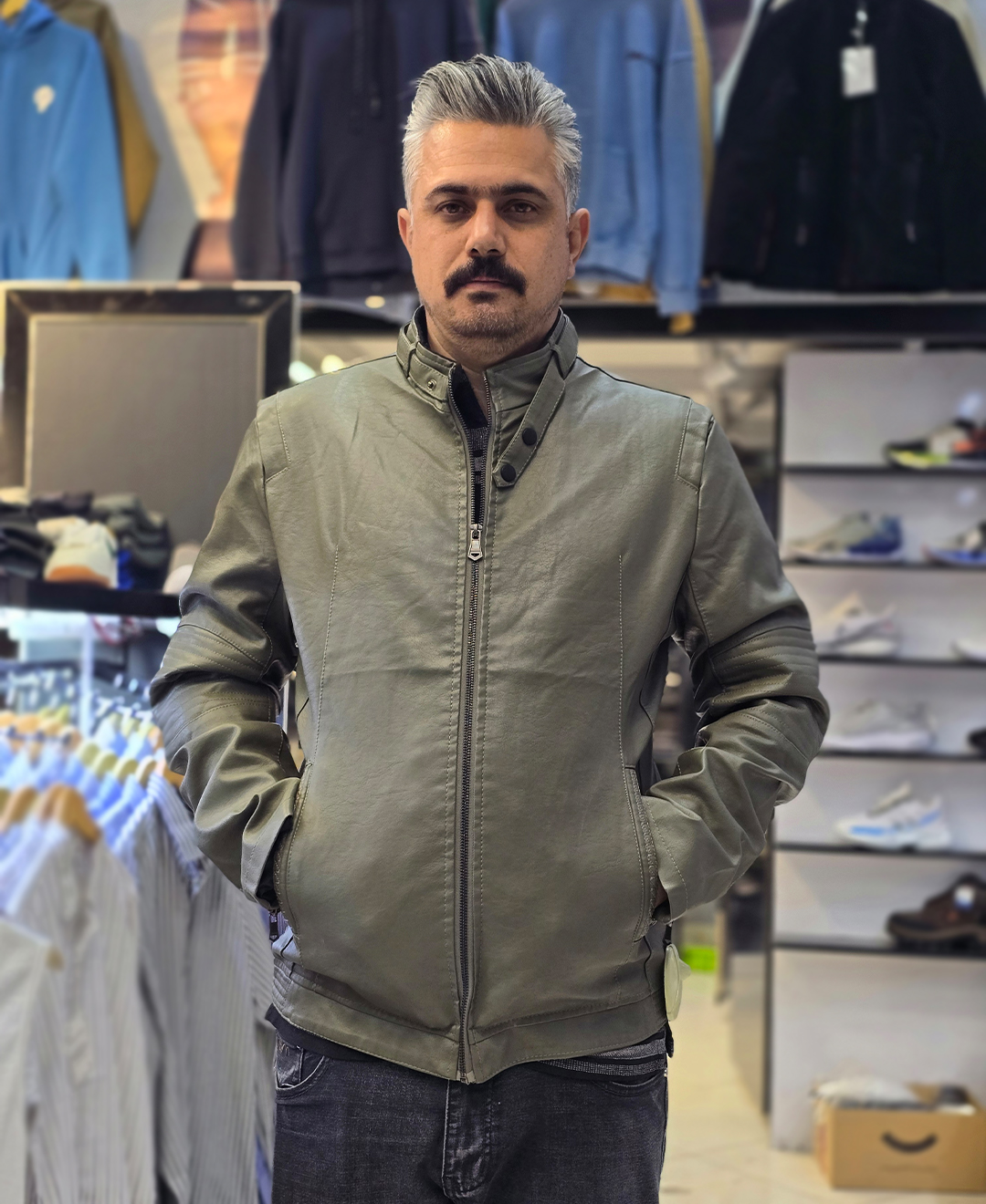 کت چرم صنعتی - کد937
