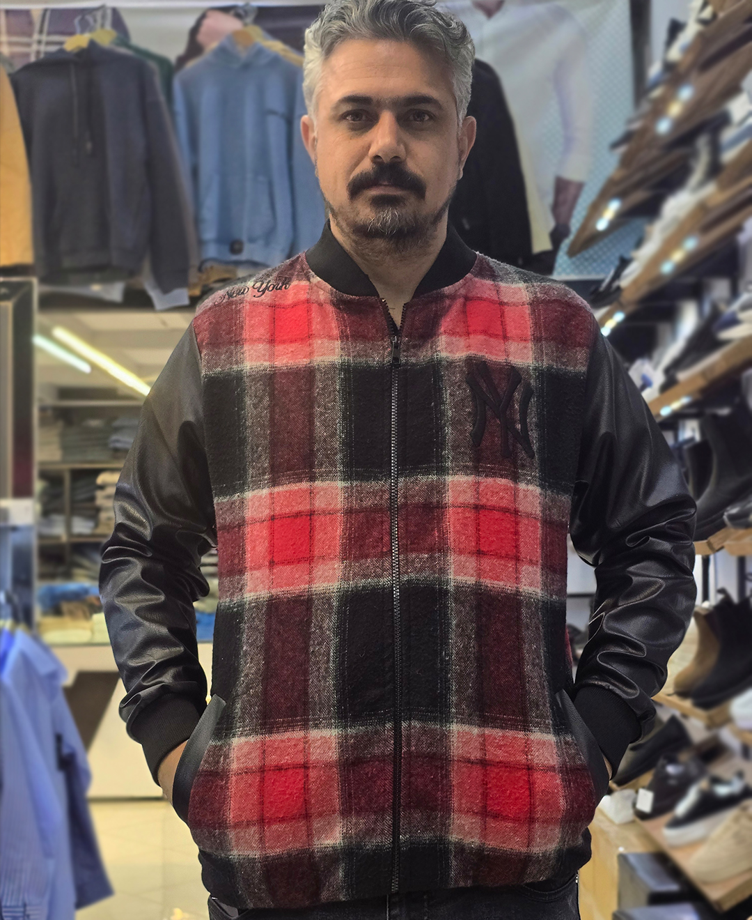 سیوشرت کشمیر چهارخونه - کد 525